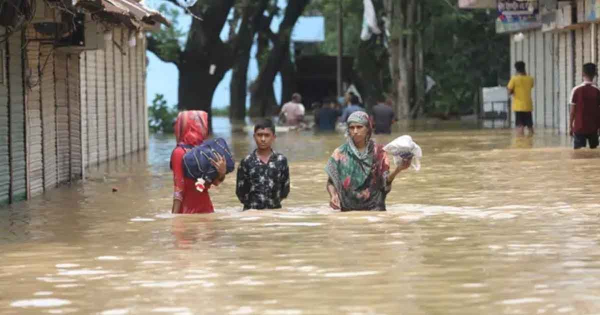 আগামী ২৪-৪৮ ঘণ্টায় পাঁচ জেলায় নতুন বন্যার শঙ্কা