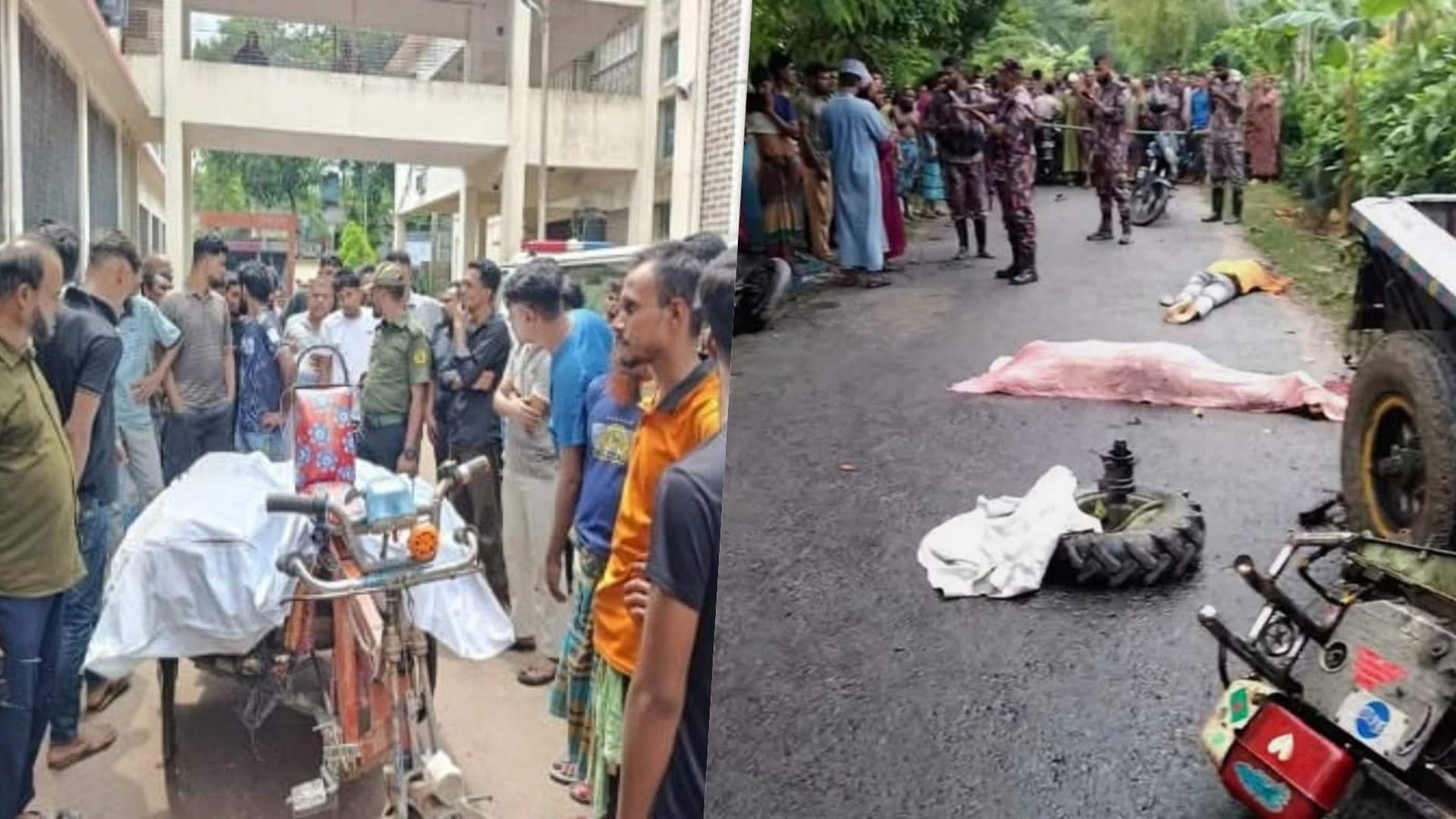 যশোরের শার্শায় ট্রলি-মোটরসাইকেল সংঘর্ষে নিহত ২, আহত ৩