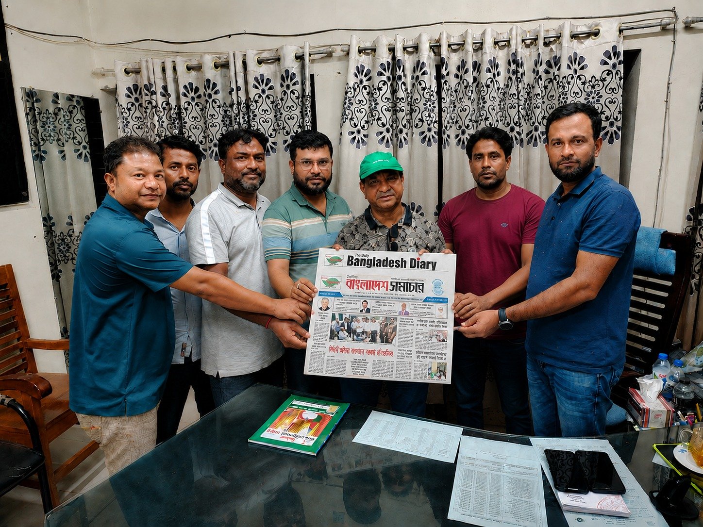 চিতলমারী থানার নবাগত ওসির সঙ্গে সাংবাদিকদের সৌজন্য সাক্ষাৎ ও মতবিনিময়