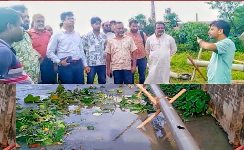 কুটিতে সরকারি ডোবা ভরাটে প্রশাসনের কঠোর অভিযান, দুই জনকে ১ লাখ টাকা জরিমানা