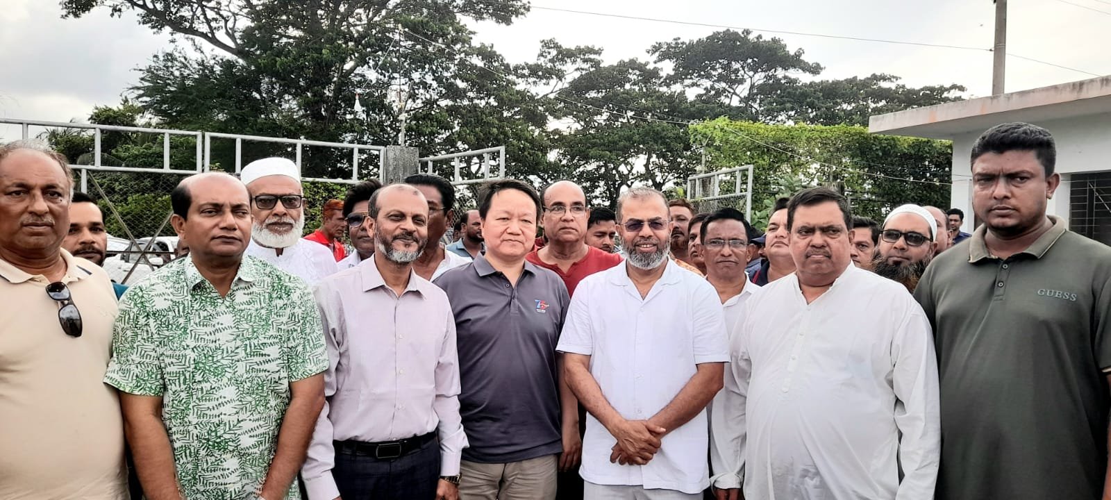 রামপালে খানজাহান আলী বিমানবন্দর নির্মাণে অগ্রগতি, প্রকল্প এলাকা ঘুরে দেখলেন চীনা কোম্পানির প্রতিনিধি