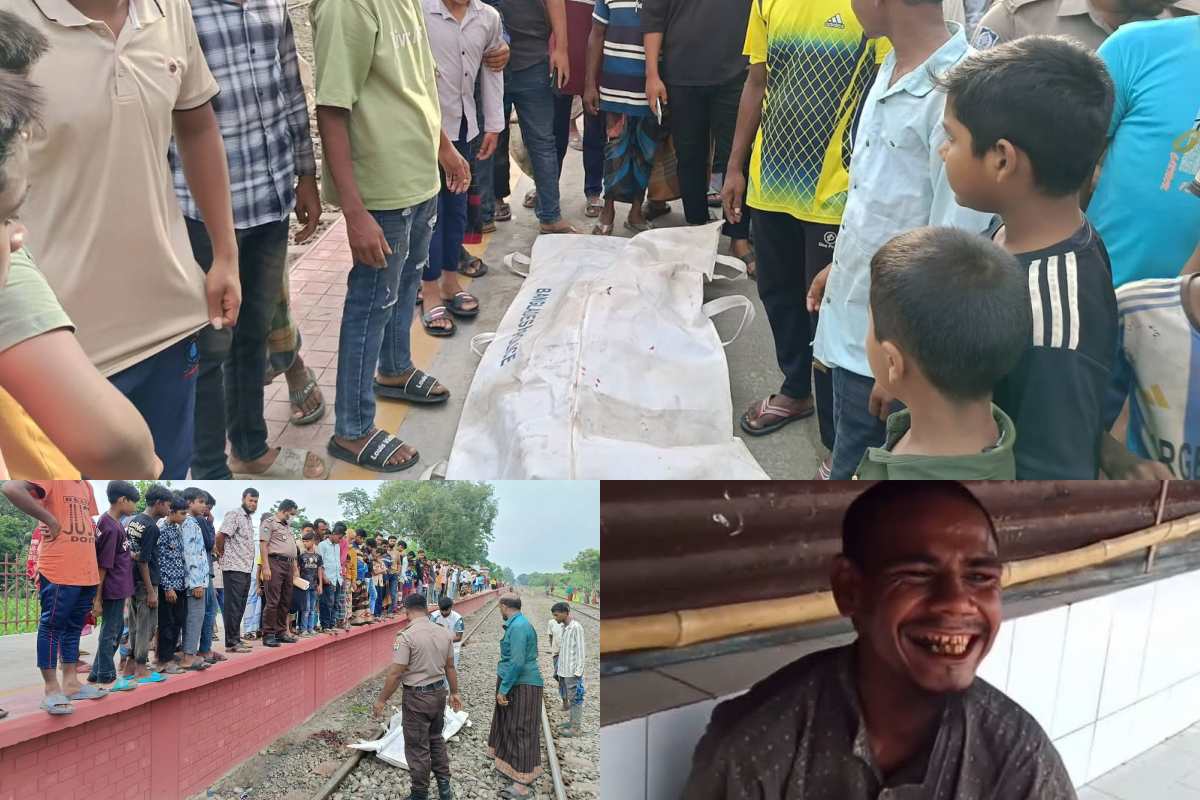 ট্রেনে কাটা পড়ে অজ্ঞাত ব্যক্তির মৃত্যু
