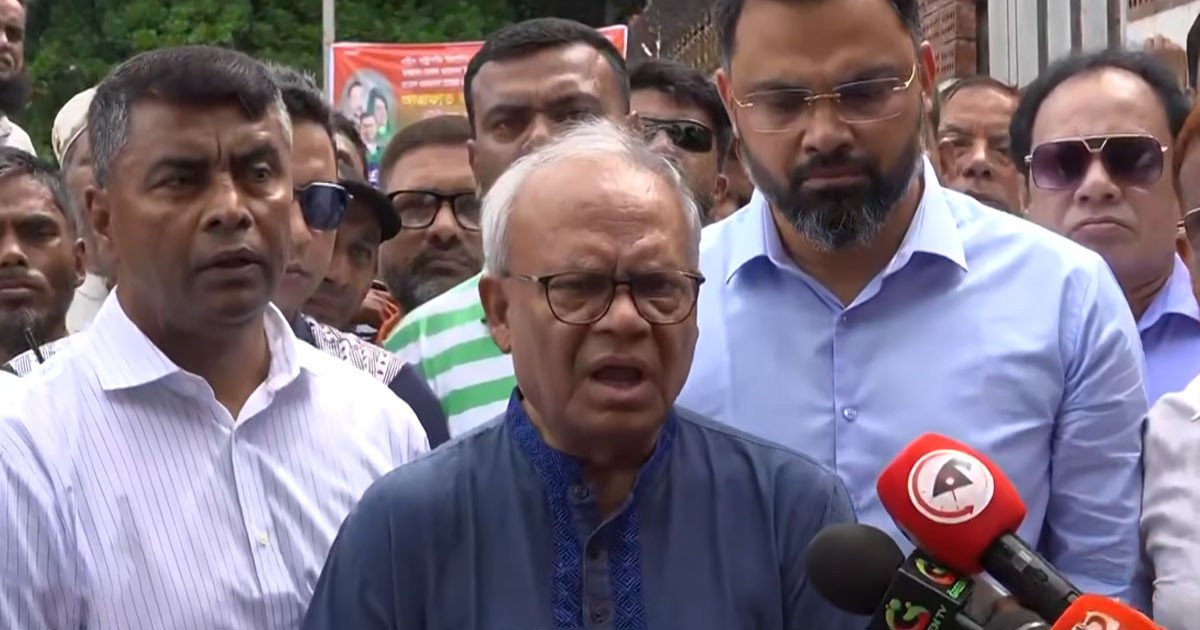মুক্তিযুদ্ধবিরোধী শক্তিকে জনগণ আর সুযোগ দেবে না: রুহুল কবির রিজভী