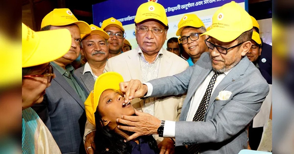 শনিবার থেকে দেশজুড়ে শুরু হচ্ছে ওরাল কলেরা টিকাদান কর্মসূচি