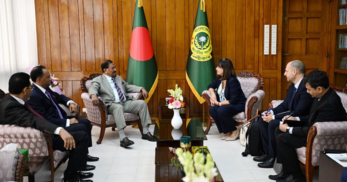 স্পিকার হাফিজ উদ্দিন আহমদের সঙ্গে আইপিইউ মহাসচিবের সাক্ষাৎ