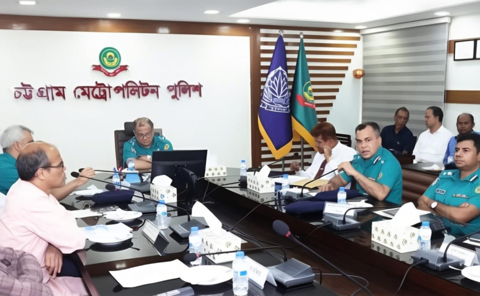 জন্মাষ্টমী উপলক্ষে সিএমপিতে নিরাপত্তা সমন্বয় সভা অনুষ্ঠিত