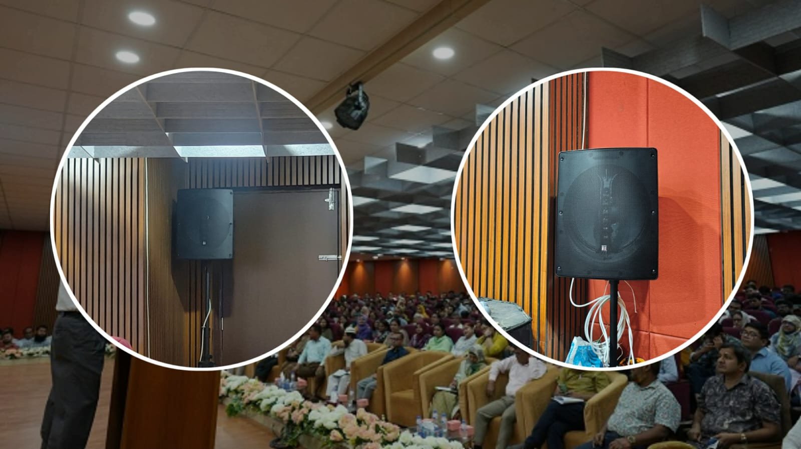 নষ্ট হওয়ার অজুহাতে বন্ধ নতুন সাউন্ড সিস্টেম, ভাড়ার সিন্ডিকেটে জবির অডিটোরিয়াম