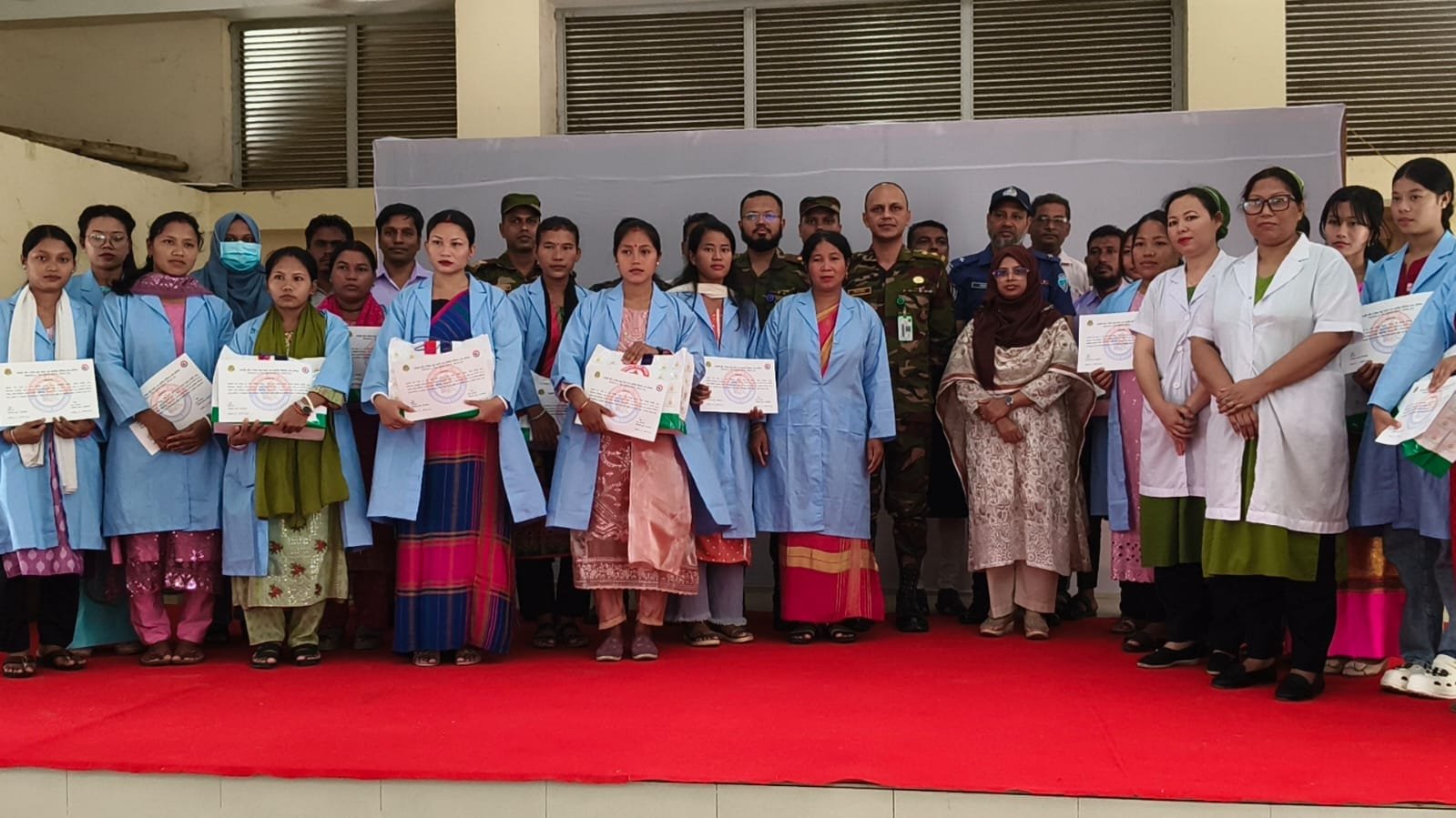 মাটিরাঙ্গায় গর্ভবতী নারী ও শিশু স্বাস্থ্য সুরক্ষা বিষয়ক প্রশিক্ষণ সমাপ্ত