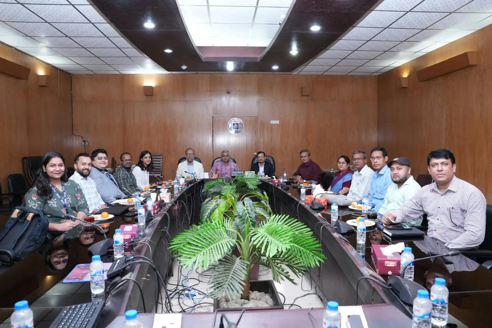 রাবি উপাচার্যের সঙ্গে ব্রিটিশ কাউন্সিল প্রতিনিধিদলের মতবিনিময়