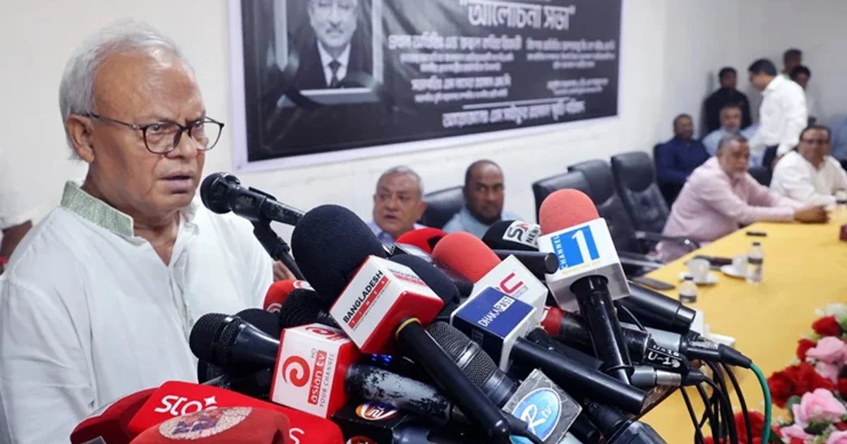 সাইফুর রহমান শুধু বিএনপির নন, গোটা জাতির সম্পদ: রুহুল কবির রিজভী
