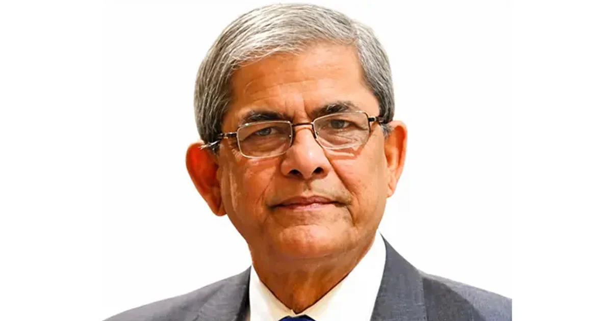 রাষ্ট্রপতি হিসেবে প্রথমবারের মতো আজ সিলেট সফরে যাচ্ছেন মির্জা ফখরুল