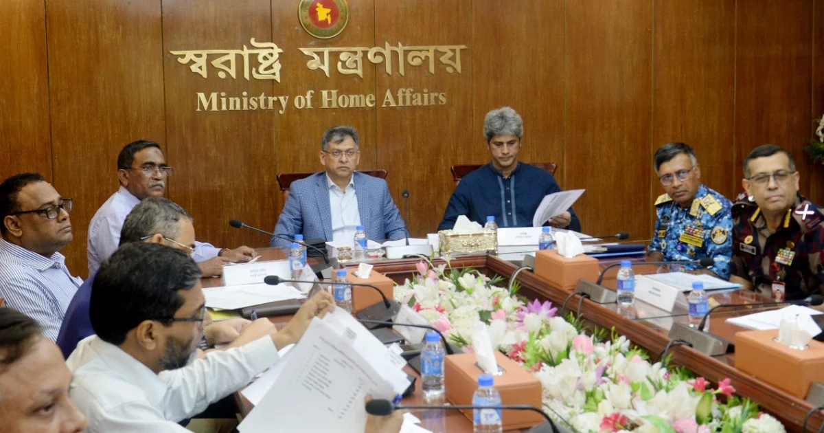 স্বরাষ্ট্র মন্ত্রণালয়ের প্রকল্প দ্রুত বাস্তবায়নের নির্দেশ স্বরাষ্ট্রমন্ত্রীর