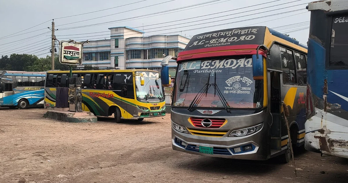 চুয়াডাঙ্গায় অনির্দিষ্টকালের বাস ধর্মঘট