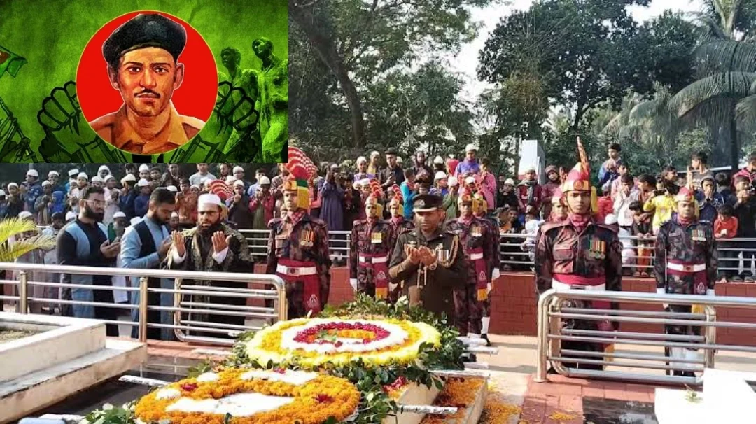 গার্ড অব অনার ও পুষ্পস্তবক অর্পণে বীরশ্রেষ্ঠ নূর মোহাম্মদ শেখকে বিজিবির শ্রদ্ধা