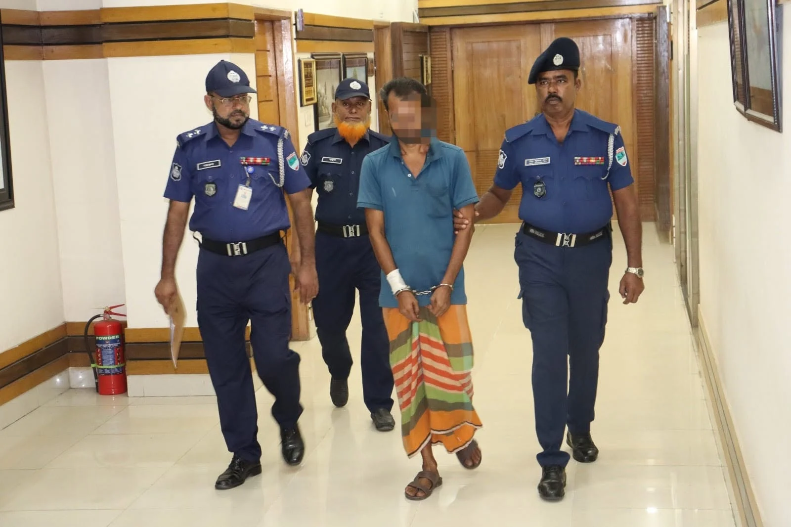 ক্যাথলিক চার্চে ভাঙচুর, মূর্তি উদ্ধার; গ্রেফতার ১