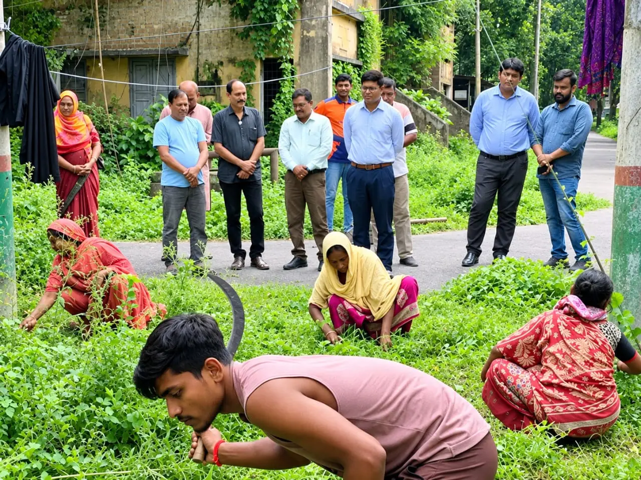 চাটমোহরে তিন মাসব্যাপী ডেঙ্গু প্রতিরোধ ও পরিচ্ছন্নতা অভিযান শুরু