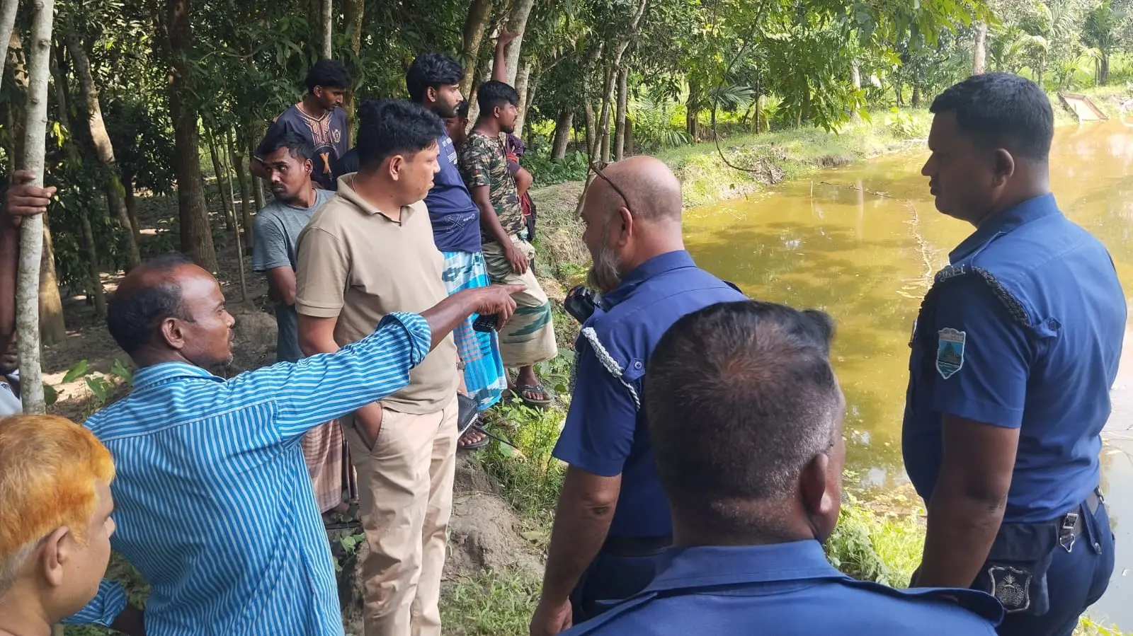 পুকুরে ভাসছিল আনসার সদস্যের মরদেহ