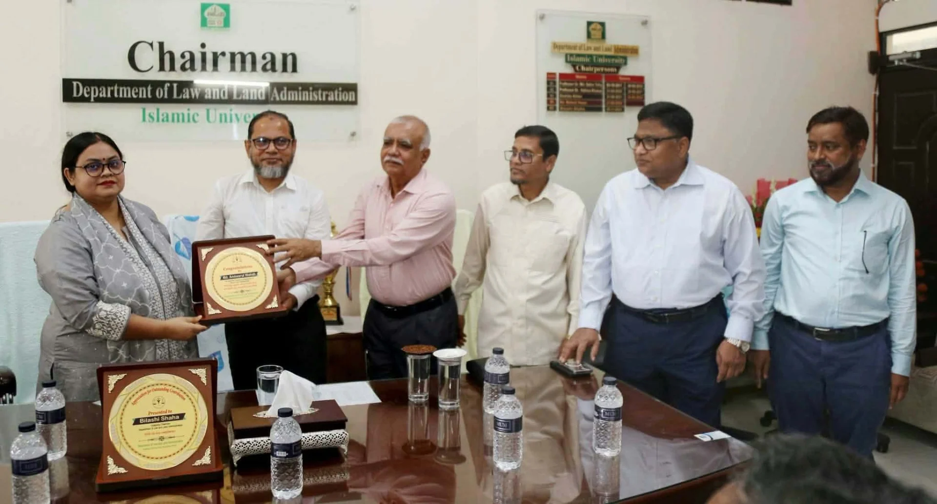 ইবির ল অ্যান্ড ল্যান্ড বিভাগে নতুন সভাপতি আনোয়ারুল ওহাব