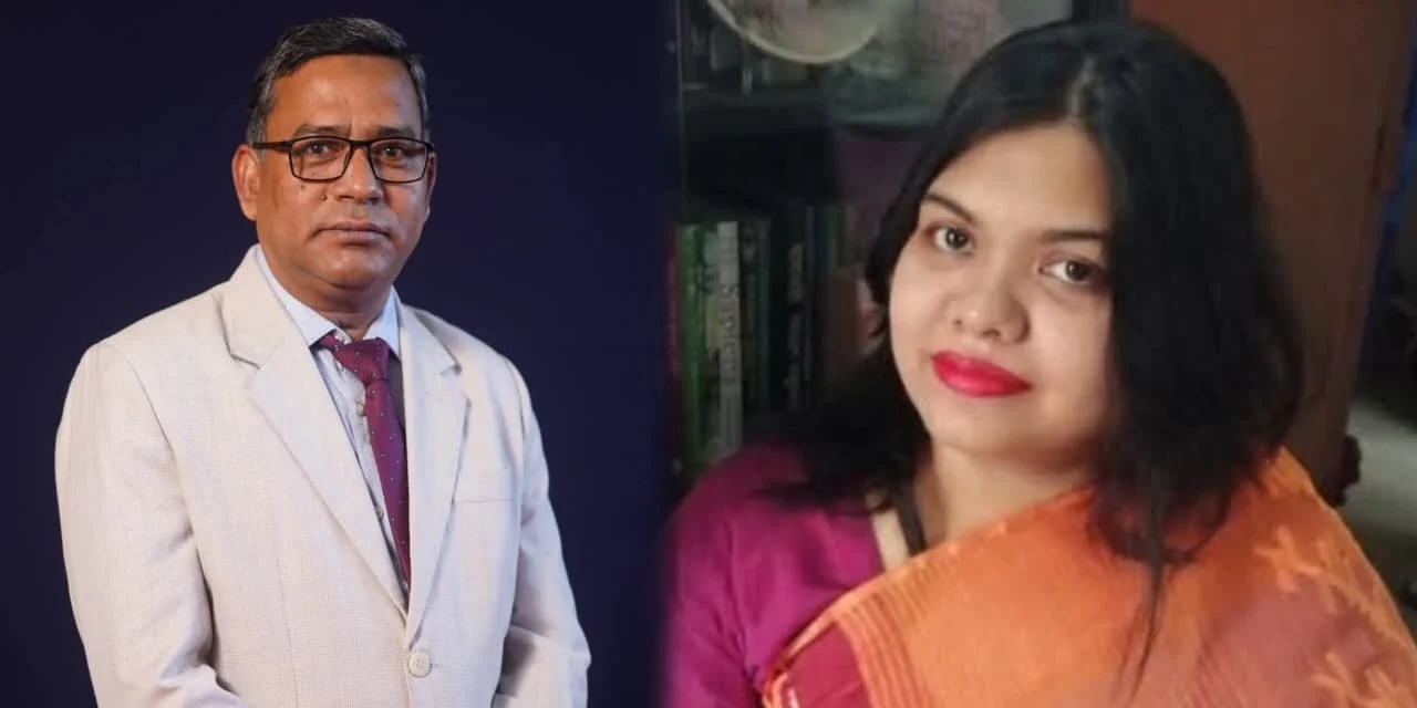 নোবিপ্রবির অনুষ্ঠানের স্ক্রিনে শেখ হাসিনার ছবি, শোকজ দুই শিক্ষককে