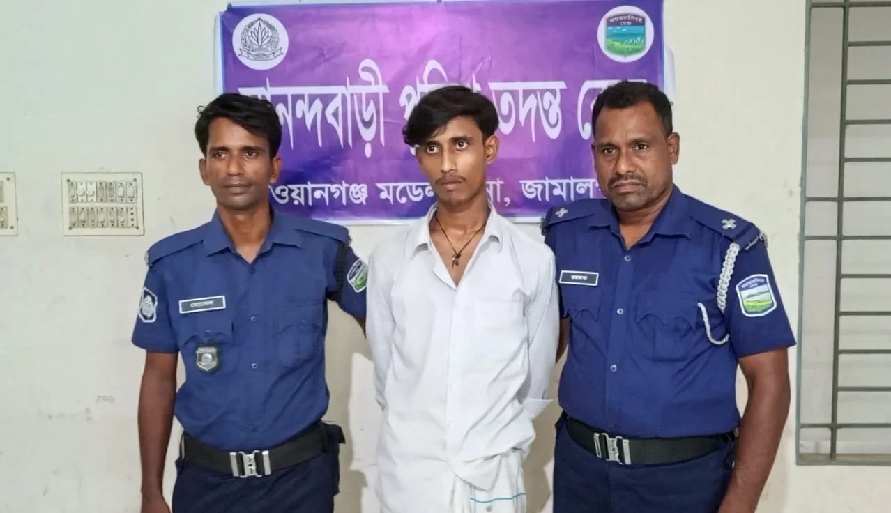 দেওয়ানগঞ্জের সানন্দবাড়ীতে ২১ পিস ইয়াবাসহ তরুণ গ্রেফতার