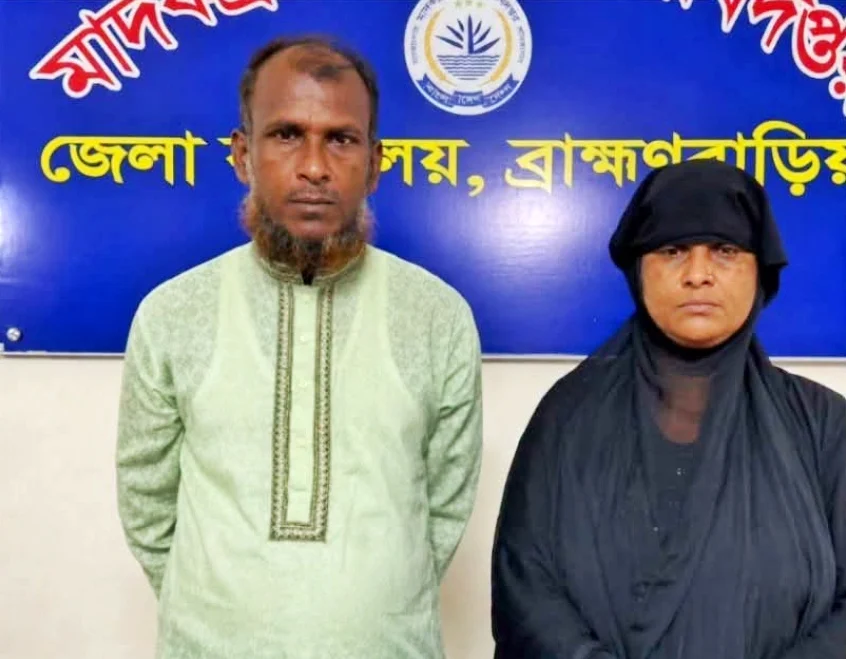 কসবায় ২ হাজার ২০০ পিস ইয়াবাসহ ভাই-বোন আটক
