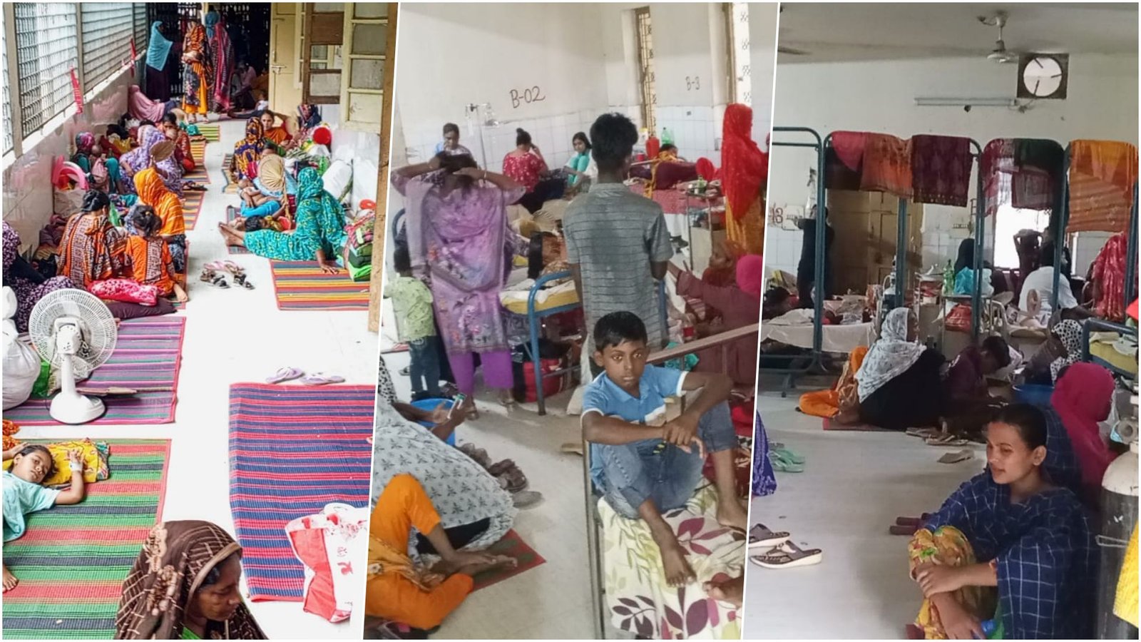 চুয়াডাঙ্গায় বাড়ছে নিউমোনিয়া আক্রান্ত শিশু: শয্যা সংকটে মেঝেতে চিকিৎসা