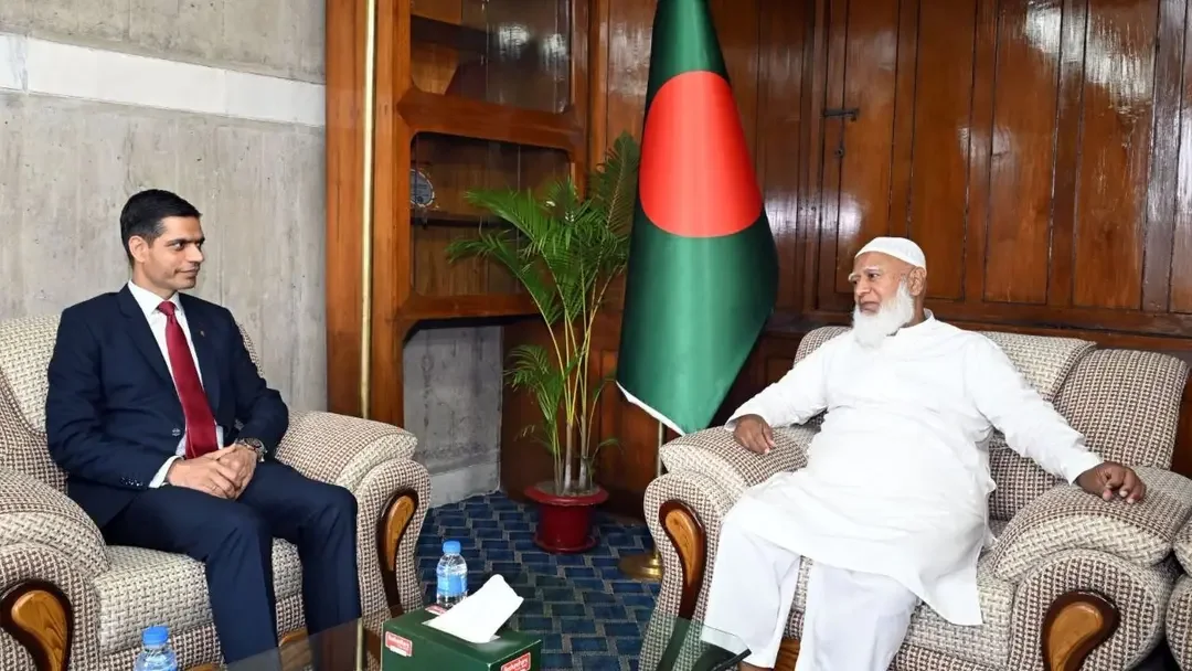 নেপালের রাষ্ট্রদূতের সঙ্গে ডা. শফিকুর রহমানের বৈঠক