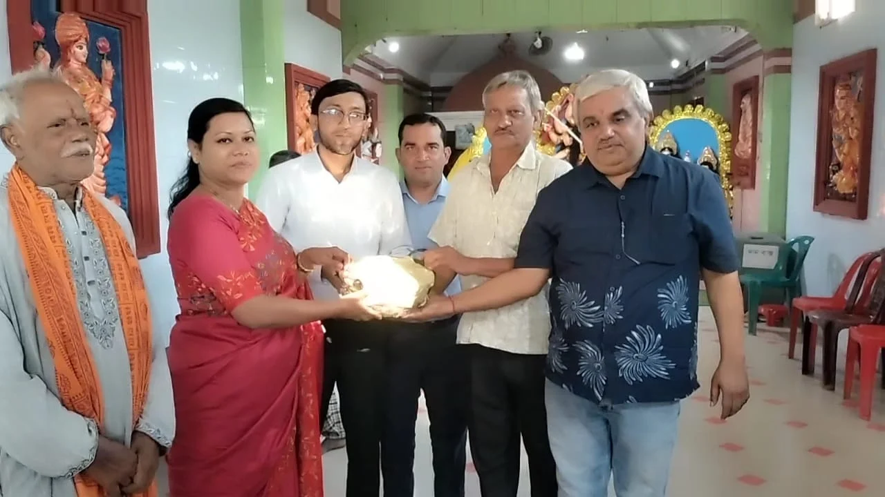 বিভিন্ন পূজামণ্ডপ পরিদর্শনে নাটোরের জেলা প্রশাসক