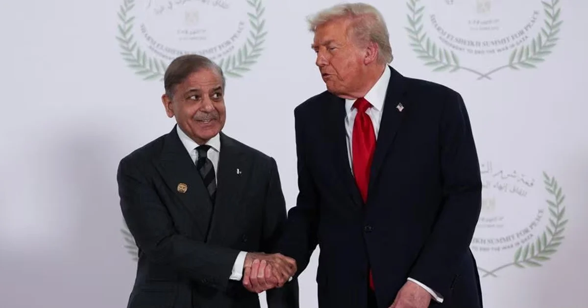 ট্রাম্পের নোবেল পাওয়ার আশা করেছিলেন শেহবাজ শরিফ