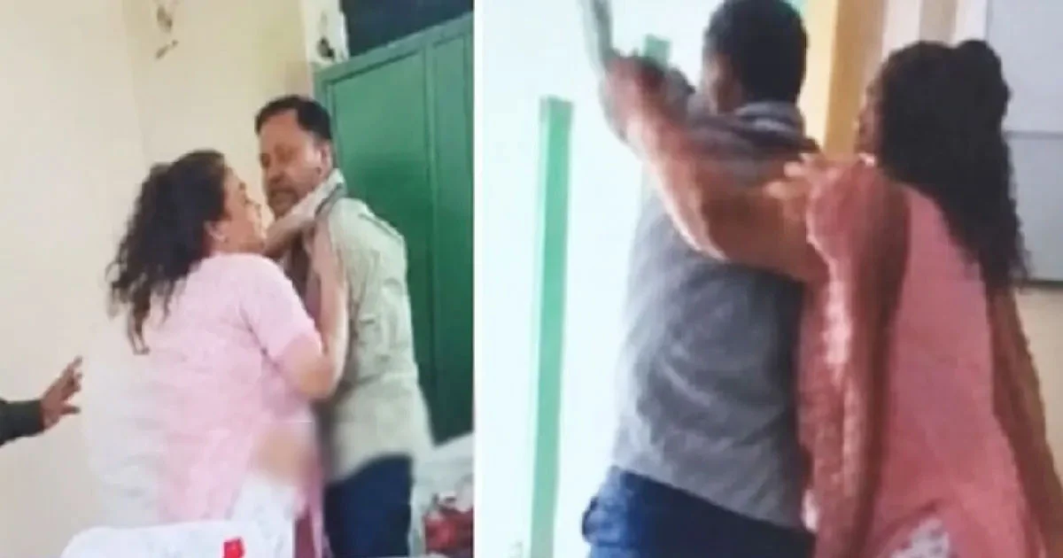 প্রধান শিক্ষক-সহকারী শিক্ষিকার মারামারির ভিডিও ভাইরাল, জানা গেল কারণ