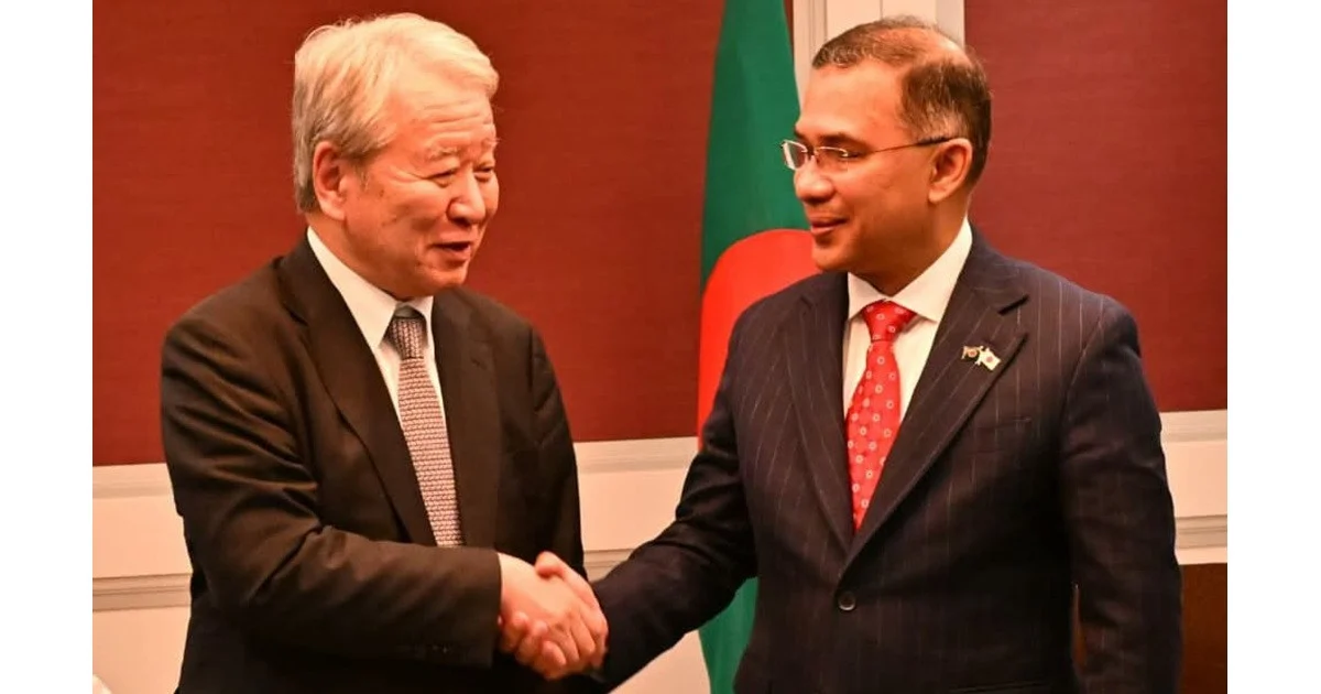 জাপানের অব্যাহত সহযোগিতা চান প্রধানমন্ত্রী তারেক রহমান