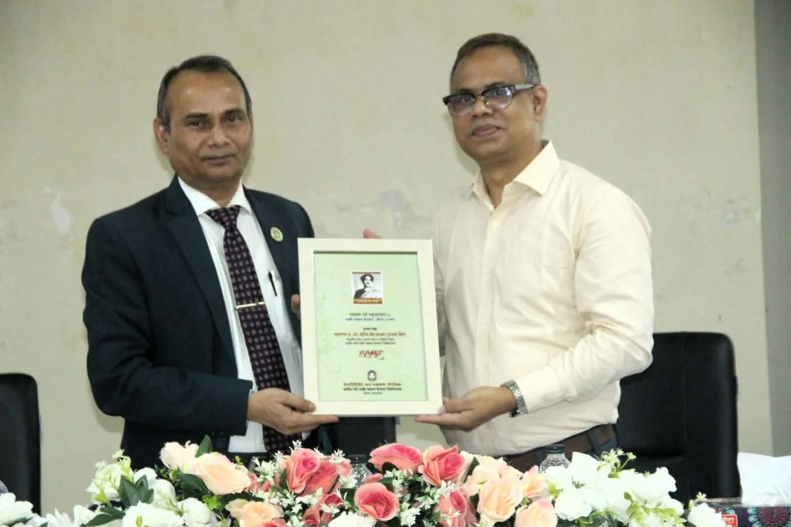 সরকার ঘোষিত নজরুল বর্ষ উপলক্ষ্যে নজরুল বিশ্ববিদ্যালয়ে নজরুল বর্ষ বক্তৃতামালা-১ অনুষ্ঠিত