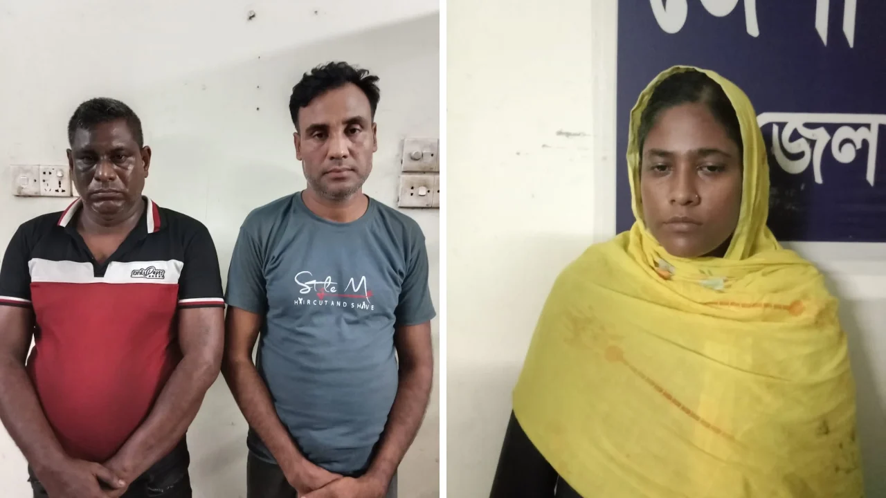 পাবনায় হানি ট্র্যাপের ফাঁদে ফেলে অপহরণ, নারীসহ গ্রেপ্তার ৩