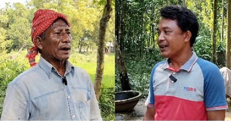 জমি নিয়ে বিরোধে মিথ্যা মামলায় বাবা-ছেলের হাজতবাস