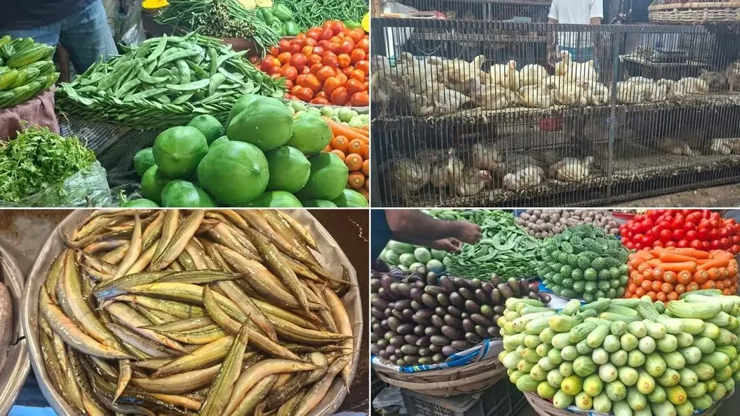 রাজধানীর বাজারে শিমের কেজি ২০০ টাকা, ব্রয়লার ১৮০