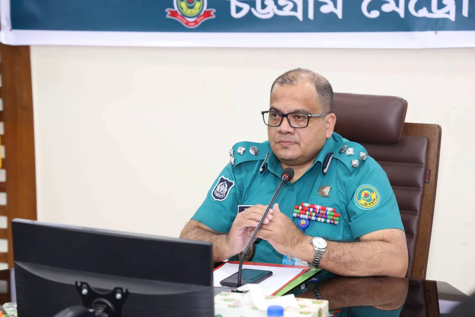 সিএমপি কমিশনারের ওপেন হাউজ ডেতে সেবা নিলেন সেবাপ্রত্যাশীরা