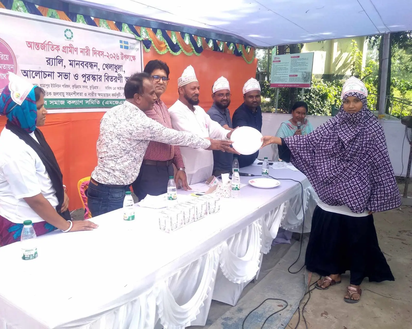কুড়িগ্রামে বিশ্ব গ্রামীণ নারী দিবস পালিত