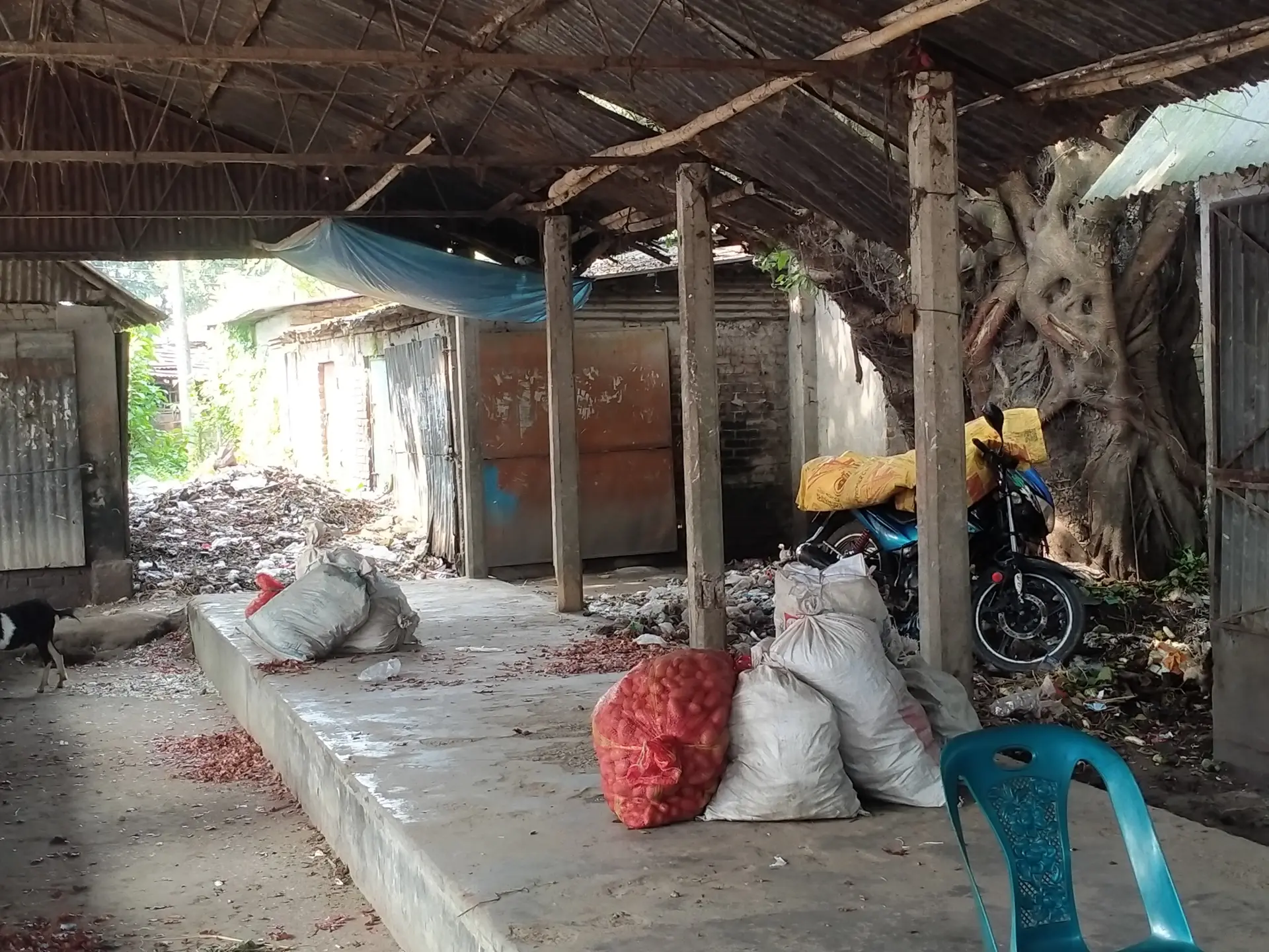 রুহিয়া বাংলা বাজারের বেহাল দশা, ভোগান্তিতে সাধারণ মানুষ